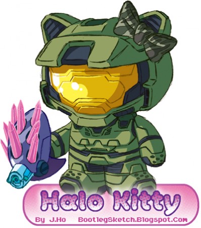 halo kitty